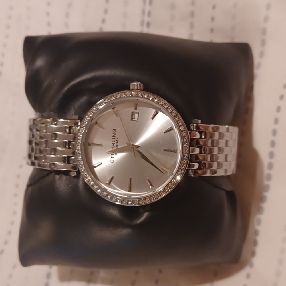 Retired Style Stührling Silver Watch